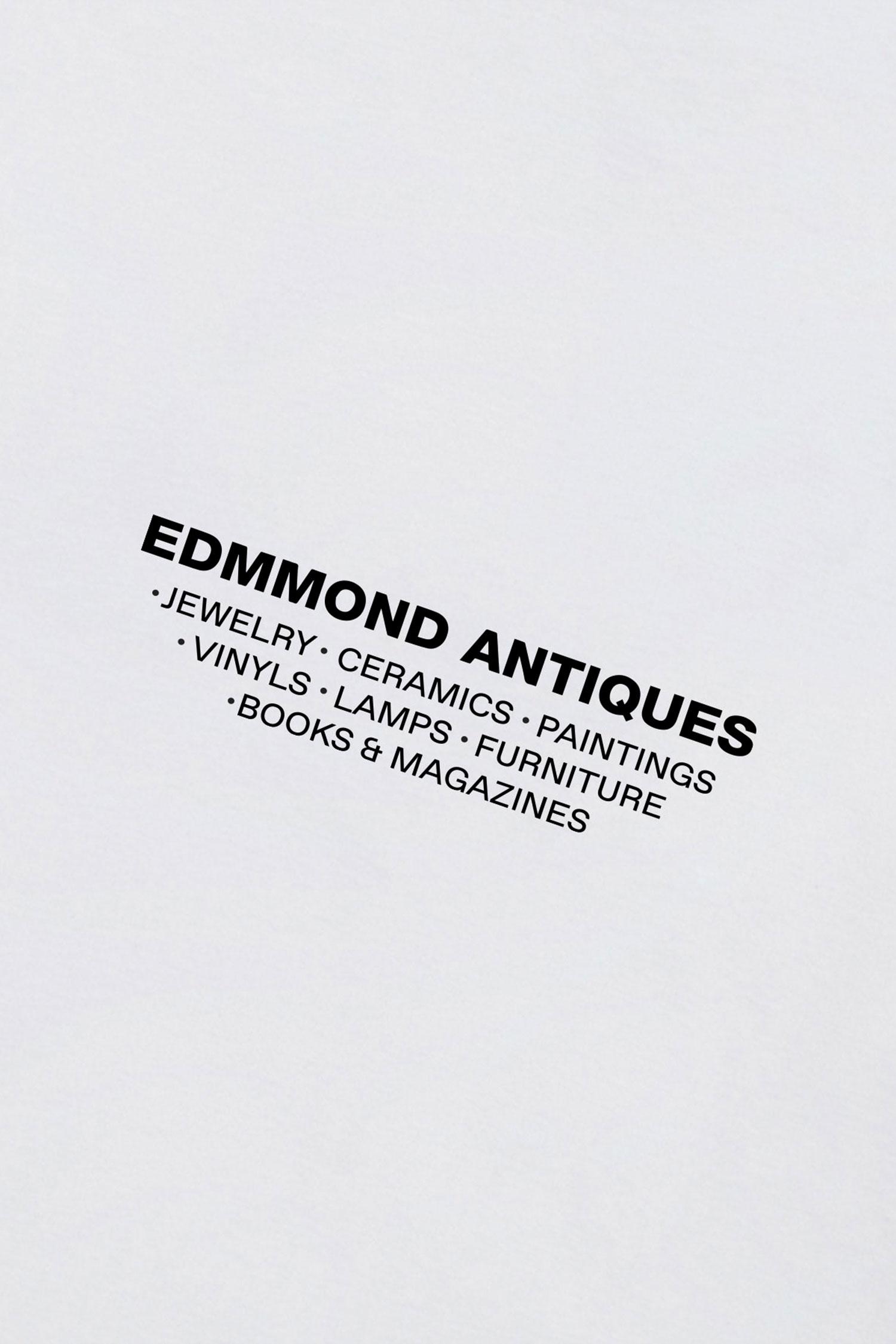 Edmmond Studios Antiques T-Shirt Herren Plain White